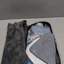 Microfiber Duster Kit 27pcs with 30 to 100 Inches Extension Pole and Wall Cleaner Mop, Washable and Bendable Feather Duster for Cleaning Ceiling Fans, High Ceilings, Cobwebs, Blinds, Grey (Gray)