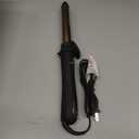 Prizm Rotating Curling Iron, 1inch/25mm Automatic Hair Curler for Long Hair, Self Spinning Barrel, 250-450F with LCD Display, Auto-Shut Off & Dual Voltage, Black