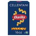 Barilla Cellentani Pasta, 16 oz. Box - Non-GMO Pasta Made with Durum Wheat Semolina - Kosher Certified Pasta