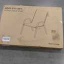 JEAREY Dining Chairs Set of 4, Outdoor Dining Furniture Set, All Weather Dining Set for Lawn, Garden, Backyard, Beige