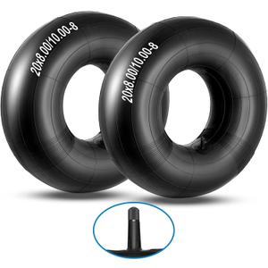 20x10-8,20x8-8,20x10.00-8,20x8.00-8 Premium Replacement Tire Inner Tubes(2 Packs)for Riding Mower Lawn Tractor Snow Blower Golf Cart Garden Trailer,with TR13 Straight Valve Stem, by NAKAO
