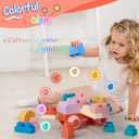 78 Pcs Top STEM Soft Building Block Sets for Kids Aged 18 months to 6 years.Mega Blocks for Baby.Large Construction Stacking Block Toys for Toddler to Improve ImaginationCreativityHands-on Ability