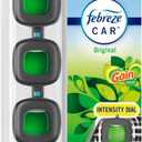 Febreze Car Air Freshener, Odor-Fighting Automotive Vent Clip, Gain Original Scent, 3 Count