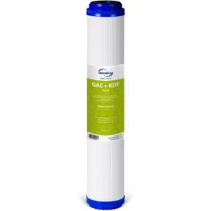 iSpring FG25-KS 2.5 x 20 Lead, Chlorine, Chloramine, PFAS Reducing Whole House Water Filter, Fits iSpring WCB32 Series