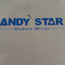 ANDY STAR Chrome Bathroom Mirrors for Over Sink, 30x55 Inch Polished Silver Mirror for Wall, Rectangular Metal Framed Vanity Mirror -Modern Clean Design with Superior Stainless Steel Frame