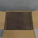 EXYGLO 50 Pack 3x3x3 Shipping Boxes for Small Business, White Corrugated Cardboard Small Box for Packaging, Moving, Mailing, and Storing