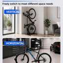 AXIUM Bike Floor Stand 2-in-1 Vertical & Horizontal Stand for 20"-29"
