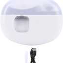 Electric Fingernail Cutter, Multifunctional Electric Nail Grinder, Suitable for Nail Polishing and Trimming Baby Nails, Labor Saving and Efficient (White)