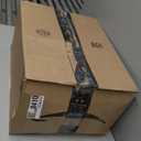 Mayfair Natural Oak Veneer Toilet Seat with Chrome Hinges, Elongated, Wood