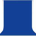 Royal Blue Backdrop for Photoshoot, Professional Photo Backdrop Background Curtain for Product Photography, Portraits, Wedding, Party, Live Streaming Video Recording 7X10 FT