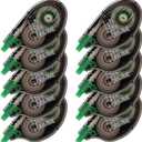 Tombow 68720 MONO Original Correction Tape, 10-Pack. Easy To Use Applicator for Instant Corrections, White, 10 Count (Pack of 1)