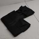 LEMOMO Blackout Curtains 52 x 84 inch Black Curtains Set of 2 Panels Thermal Insulated Room Darkening Bedroom Curtains