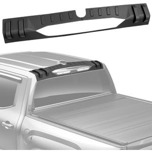 Truck Roof Spoiler Compatible with 2022-2025 Toyota Tundra Rear Roof Protector Wing Fits for Tundra Accessories Roof Mat Third Brake Light
