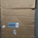 Large Bulletin Board, Foldable 72x48 Inches Cork Board Alternative, Large Felt Board Decorative Pin Board for Wall, Foldable Photo Board Self-Adhesive Vision Board with 36 Pushpins Brown