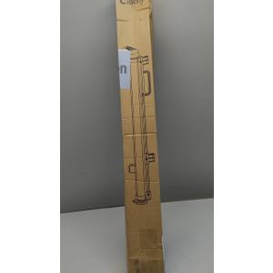 Cideny Retractable Baby Gate for Stairs, 55" Wide Mesh Dog Gate Indoor, 34" Tall Child Gate for Doorways, Hallways, Deck, Indoor Outdoor Pet Baby Safety Essentials for Home, Grey (Gray)