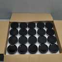 STARSIDE 4 oz Glass Mason jars With Regular Black Lids, 40 Pack 4 oz Canning Jars Containers for Jam, Honey, Candies,Wedding Favors, Decorations. Included 1 Pens and 80 Labels.