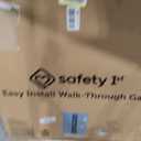 Safety 1st Easy Install Walk Thru Baby Gate for Doorway With Door, Dog Gates, Fits 29"-38", Easy Install 28" Tall, White