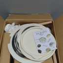 26 Pcs Pots and Pans Set Non Stick, Ceramic Cookware Set Non Toxic with Detachable Handles, Healthy Induction Cookware Oven Safe RV Kitchen Set, PFAS PFOA & PTFE Free, Cream White