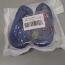 Baby Boy Girl Sneakers Toddler Infant First Walking Shoes Non-Skid Indoor Baby Sneakers Soft Sole Non Slip Cotton Mesh Breathable Lightweight Baby Shoes (6-12 Months Infant, Blue)