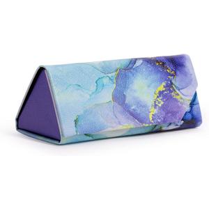 Monarque Eyeglass Folding Case (Blue Marble)
