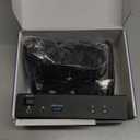 KVM Switch 2 Monitors 2 Computers 8K@60Hz/4K@144Hz HDMI Displayport Dual Monitor KVM Switches 3 USB3.0 Ports for Sharing Keyboard Mouse Mic Headset with 2 USB Cable Power Adapter Desktop Controller