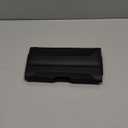 Phone Holster with Belt Clip Strong Magnetic Closure Nylon & Leather for iPhone Pro Max, Plus 17 16 15 14 13 12 16e, Samsung Galaxy Plus, FE S25 S24 S23 S22, L-Black