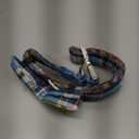 Unique style paws Plaid Dog Collar with Bow Pet Gift Adjustable Soft and Comfy Bowtie Collars for Small, Medium, and Large Dogs