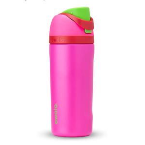 Owala Kids FreeSip Insulated Stainless Steel Water Bottle with Straw, BPA-Free Sports Water Bottle, Great for Travel, 16 oz, All the Berries