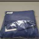 LuxClub 4 PC King Sheet Set, Deep Pockets Wrinkle Free Cooling Bed Sheets Hotel Bedding for Women, Men, Includes 1 Fitted Sheet, 1 Flat Sheet and 2 Pillowcases-Soft Navy