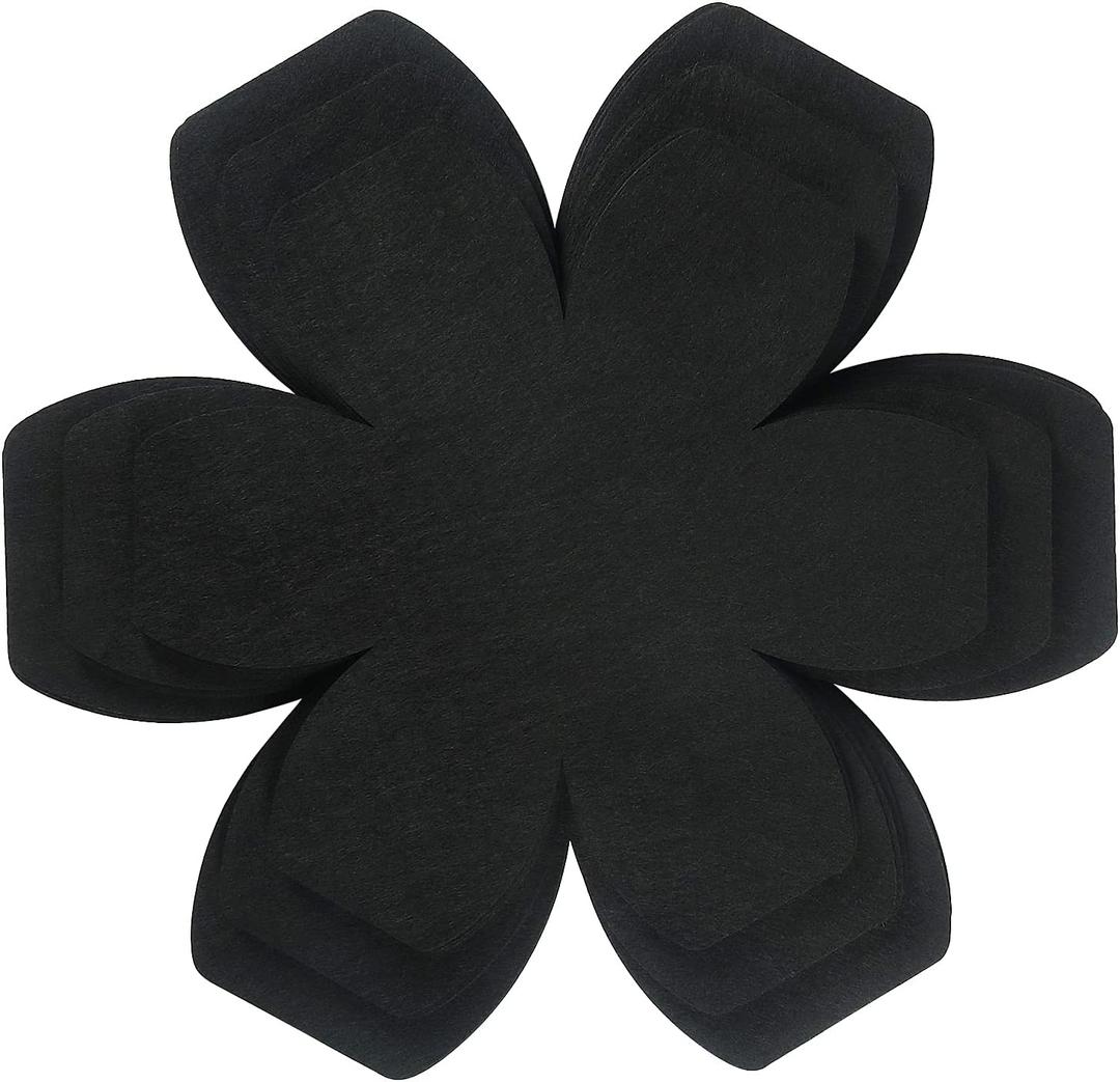 BYKITCHEN Larger & Thicker Pan Protectors, Set of 12 and 3 Different Sizes, Felt Pot Pan Separators, Pan Dividers Pads for Stacking and Protecting Your Cookware