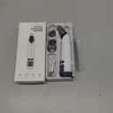 Blackhead Remover Pore Vacuum, Pimple Extractor with 4 Probes and 3 Suction Levels, Electric Facial Cleanser with Extra 4 Pcs Blemish Tool Kit, USB Rechargeable, White