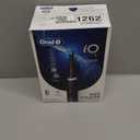 Oral-B iO Series 5 Rechargeable Electric Toothbrush with Visible Pressure Sensor to Protect Gums, 2 Minute Timer, 5 Cleaning Settings, 1 Replacement Toothbrush Heads, and Travel Case, Black