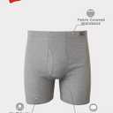 Hanes Men's Underwear Boxer Briefs Pack, Moisture-wicking Underwear for Men, Breathable, Cool & Breathable Cotton, Large