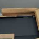 FoldWise 2-in-1 Lap & Bed Desk with Soft Cushions - Adjustable Height & Angle, Foldable Laptop Stand for Bed & Couch - Wrist Rest, iPad Holder, Stopper & Non-Slip Leather - Bed Table for Adults & Kids (Black)