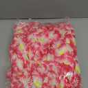 Hoteam 24 Counts Pink Hawaiian Leis Necklace Tropical Flower Lei Floral Luau Party Decorations Hawaiian Flower Luau Necklaces Hula Dance Garland Headbands for Beach Birthday Wedding Party Favors