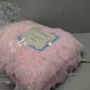 BENRON Baby Pink Throw Blankets, Soft Shaggy Plush Sherpa Blankets, Cozy Lightweight Fluffy Faux Fur Blankets for Bed Couch Sofa Washable, 60"x80"