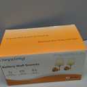 Ouyulong Battery Operated Wall Sconces Set of 2, Wireless Rechargeable Dimmable Wall Light with RGB Bulb and Remote for Bedroom, Living Room, Hallway (Gold) (13.5IN 2 Packs)