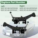 Left & Right Rear Lower Control Arms Fits for Honda Civic 2013-2015