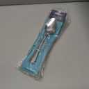 2 x Gourmet Basics by Mikasa 5170403 Legacy Stainless Steel Dinner Spoon, Set of 4