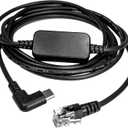 Uniden USB-C to RJ11 Power Cord for Radar Detectors Including R8w, R8, R7, R4w, R4, R3, DFR9, DFR8, DFR7 & Additional Models.