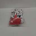 Pextian 3PCS Halloween Costume Women, Dalmatian Shawl, 1920s Red Gloves, Dalmatian Costume Women Coat for Halloween Cosplay Party