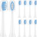 2024 Upgraded, MRYUESG ExtraSoft Toothbrush Replacement Heads Compatible with Philips Sonicare for Sentive Gum, 10 Pack, Electric Brush Head for Phillips Plaque Control