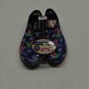 Sloggers Original Waterproof Rain and Garden Shoe for Women– Outdoor Slip-On Garden Clog - Made in The USA with Premium Comfort Insole and Arch Support - Blue/Pink Hummingbird Print, Size 9