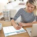 5 x 2026 Wall Calendar A4 | Hanging Planner  Monthly Wall Calendar with Holidays & Notes, Durable Paper Organizer for Home, Office & School