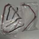 Center Console Dash Grab Handle Cover Trim Compatible with 2021-2024 Ford Bronco Interior Accessories, Carbon Fiber (Not for Bronco Sport)