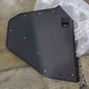 KEMIMOTO 2-In-1 Vented Full Doors Compatible with CFMOTO Uforce 1000XL, 4PCS PP Door Panels with Sliding Window, 1000 XL Accessories