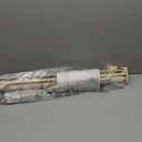 Retractable Safety Baby Gate or Mesh Dog Gate,Durable Portable Mesh Retractable Gate,Easy to Use for Stairs, Doorways, Hallways, Indoor, Outdoor, 33.5" Tall, Up to 45" Wide, Cream