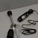 Bonsenkitchen Immersion Blender Handheld, 12-Speed and Turbo Hand Blender Electric with Sharp Blades, 3-In-1 Hand Held Stick Blender with Egg Whisk, 24oz Beaker for Soups, Smoothies, Sauce