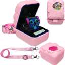 JCHPINE Silicone Cover Case for Bitzee Disney Interactive Digital Pet and Case, Protective Skin Sleeve for Bitzee Disney Virtual Electronic Pets (Pink)