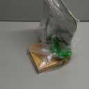 YEAKE Flexible Gooseneck Bamboo Vanity Makeup Mirror,360Rotation 8" Large Frameless, Folding Portable Table Desk Mirror with Stand for Bathroom Shaving Make Up, Rectangle